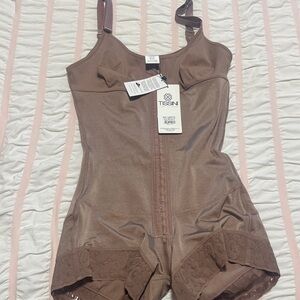 ISSI Women's Brown Shapewear Bodysuit